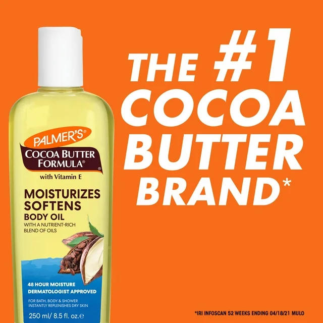 Palmer’s Cocoa Butter Moisturising Softens Body Oil 250ml - Image 11