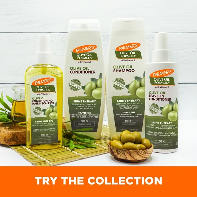 Palmer's Olive Oil Formula Shine Therapy Shampoo 400ml - Image 10
