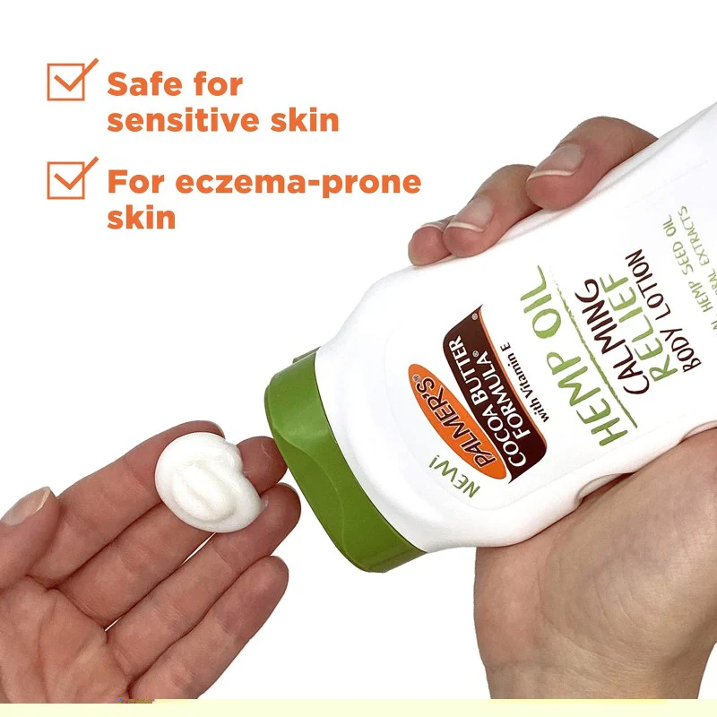 Palmer's Cocoa Butter Formula Hemp Oil Calming Relief Body Lotion 235ml - Image 4