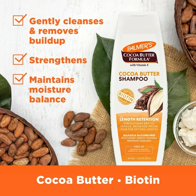 Palmer's Cocoa Butter Formula Length Retention Shampoo 400ml - Image 5