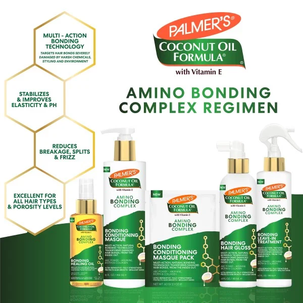 Palmer's Coconut Oil Formula Amino Bonding Complex Bonding Healing Oil 118ml - Image 9