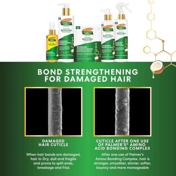 Palmer's Coconut Oil Formula Amino Bonding Complex Bonding Leave-In Treatment 198ml - Image 5