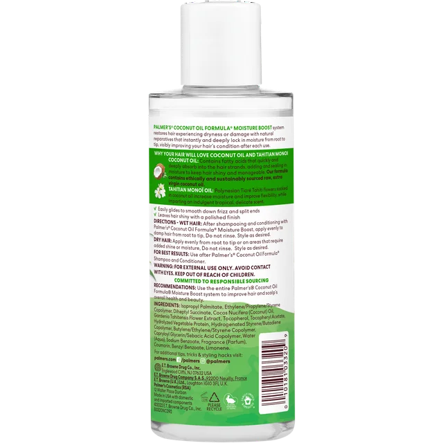 Palmer's Coconut Oil Formula Hair Polisher Serum 177ml - Image 12