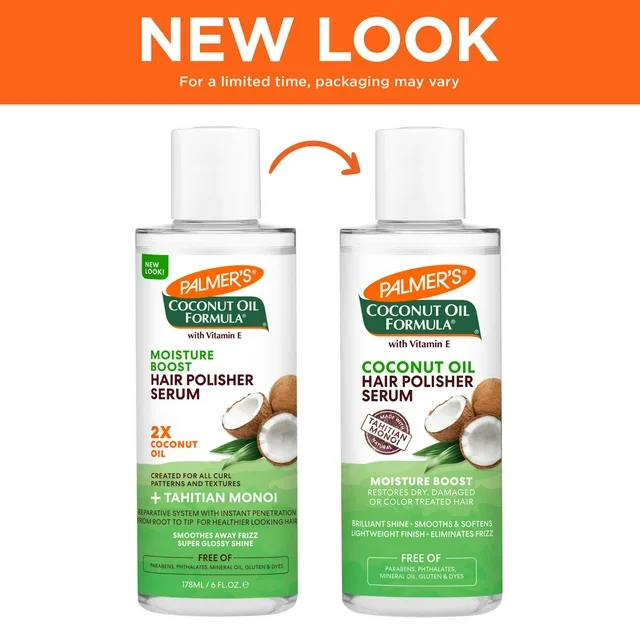 Palmer's Coconut Oil Formula Hair Polisher Serum 177ml - Image 2