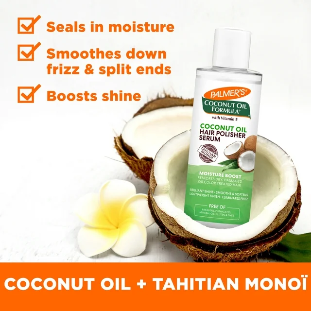Palmer's Coconut Oil Formula Hair Polisher Serum 177ml - Image 3