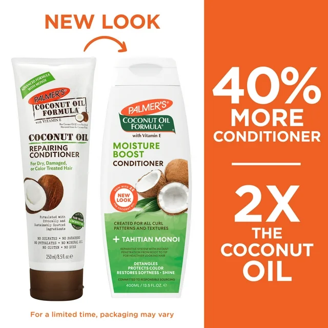 Palmer's Coconut Oil Formula Coconut Oil Moisture Boost Conditioner 400ml - Image 3