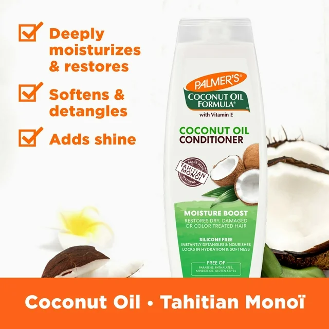 Palmer's Coconut Oil Formula Coconut Oil Moisture Boost Conditioner 400ml - Image 4