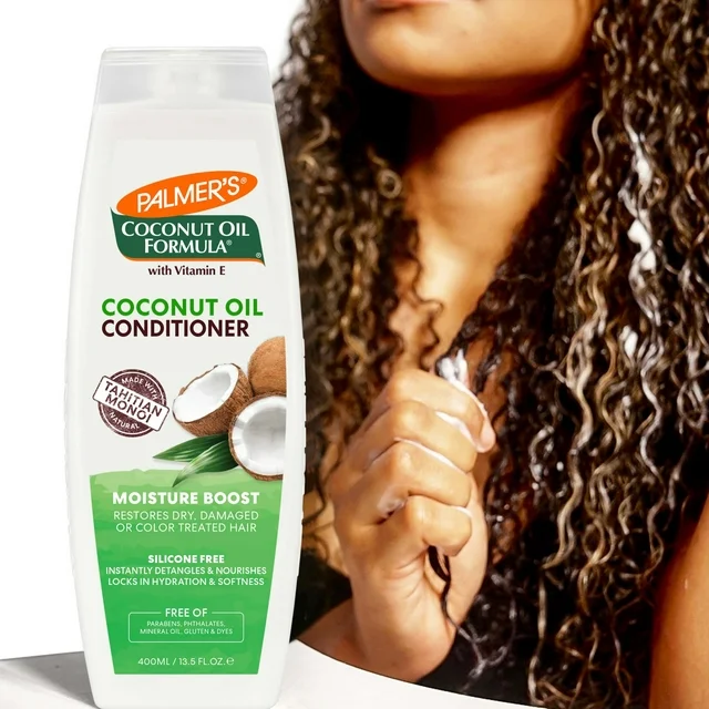 Palmer's Coconut Oil Formula Coconut Oil Moisture Boost Conditioner 400ml - Image 5