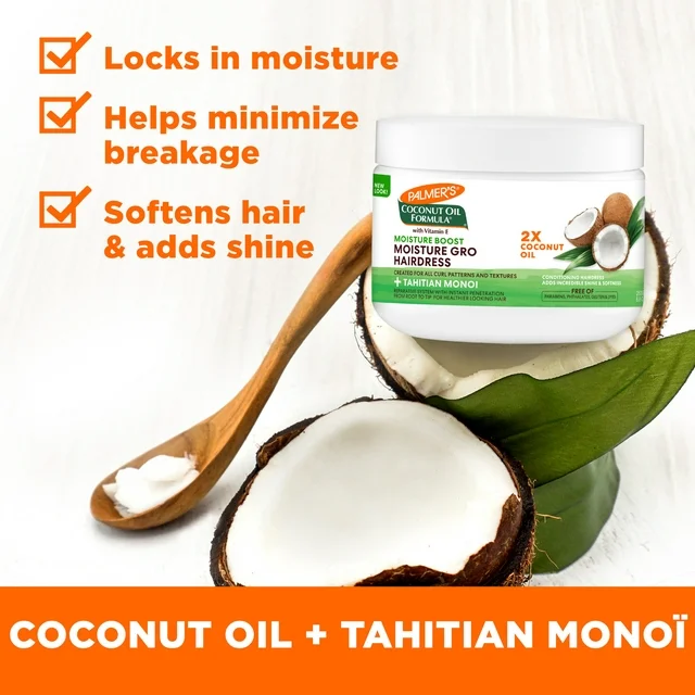 Palmer's Coconut Oil Formula Moisture Gro Hairdress - Image 4