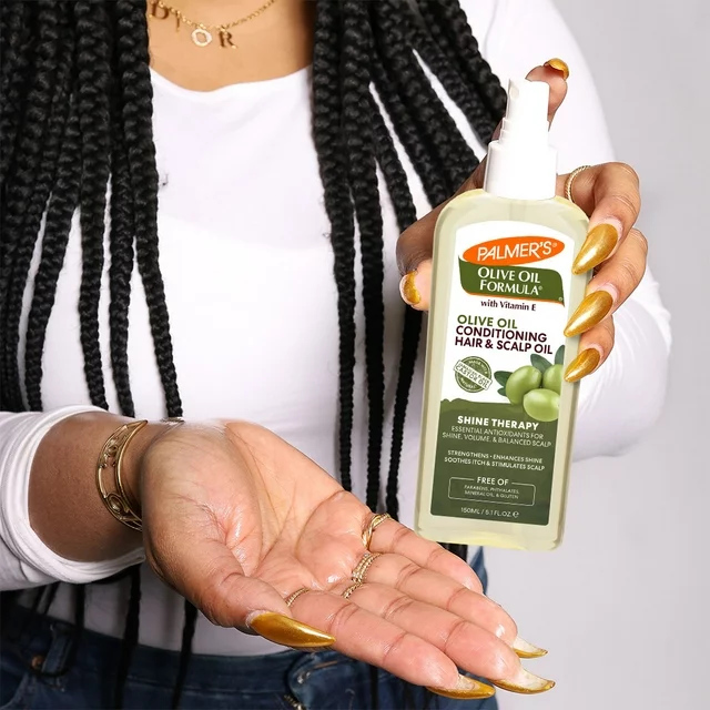 Palmer's Olive Oil Formula Shine Therapy Hair & Scalp Oil 150ml - Image 4