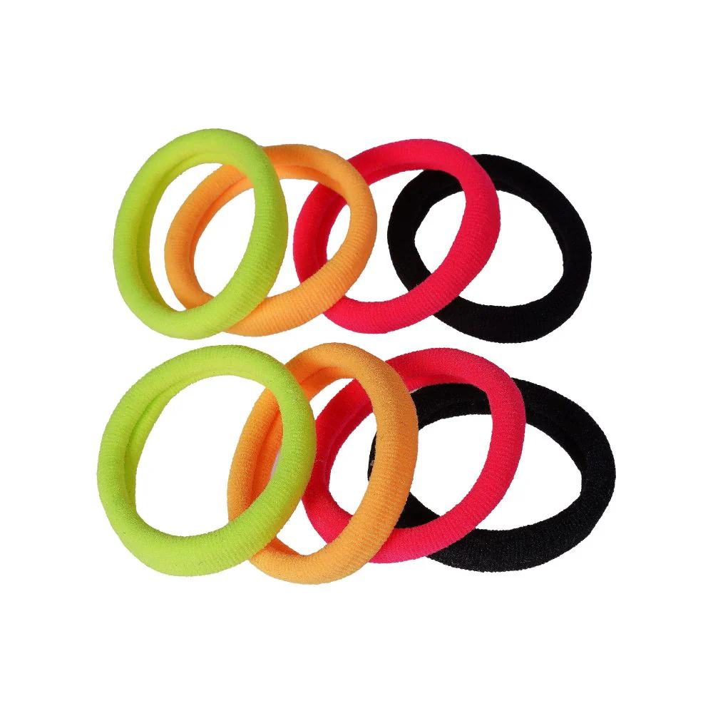Red By Kiss Ponytail Holder Small Color Assorted (8pcs) - Image 3