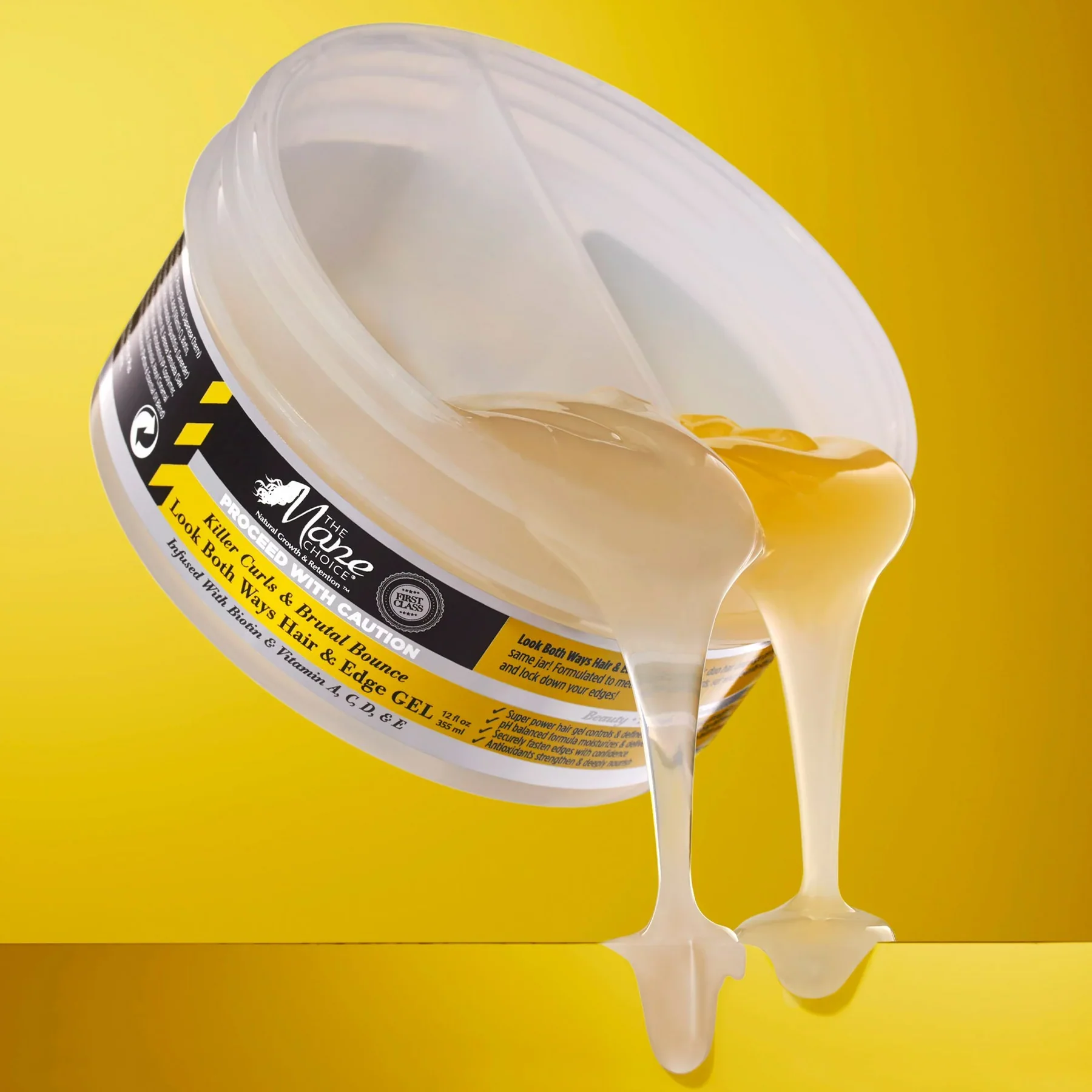 The Mane Choice Proceed With Caution Look Both Ways Hair & Edge Gel 355ml - Image 2