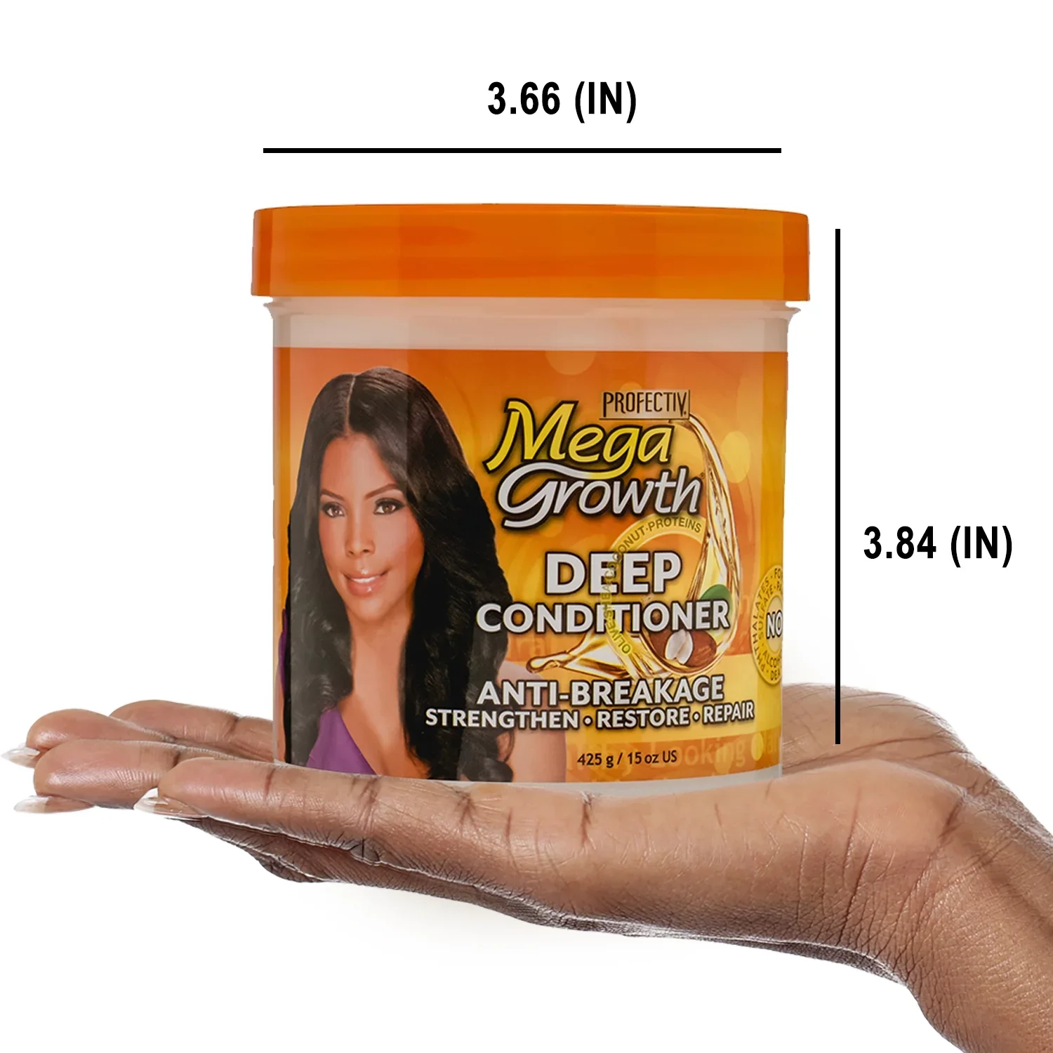 Profectiv Mega Growth Anti breakage Strengthening Deep Conditioner 15 OZ - Image 2
