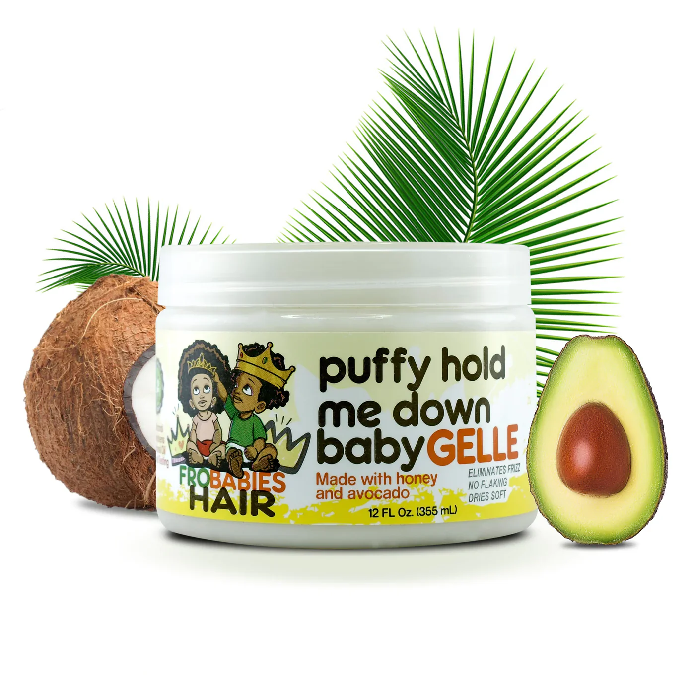 Frobabies Hair Kids Puffy Hold Me Down Baby Gelle 355ml - Image 3