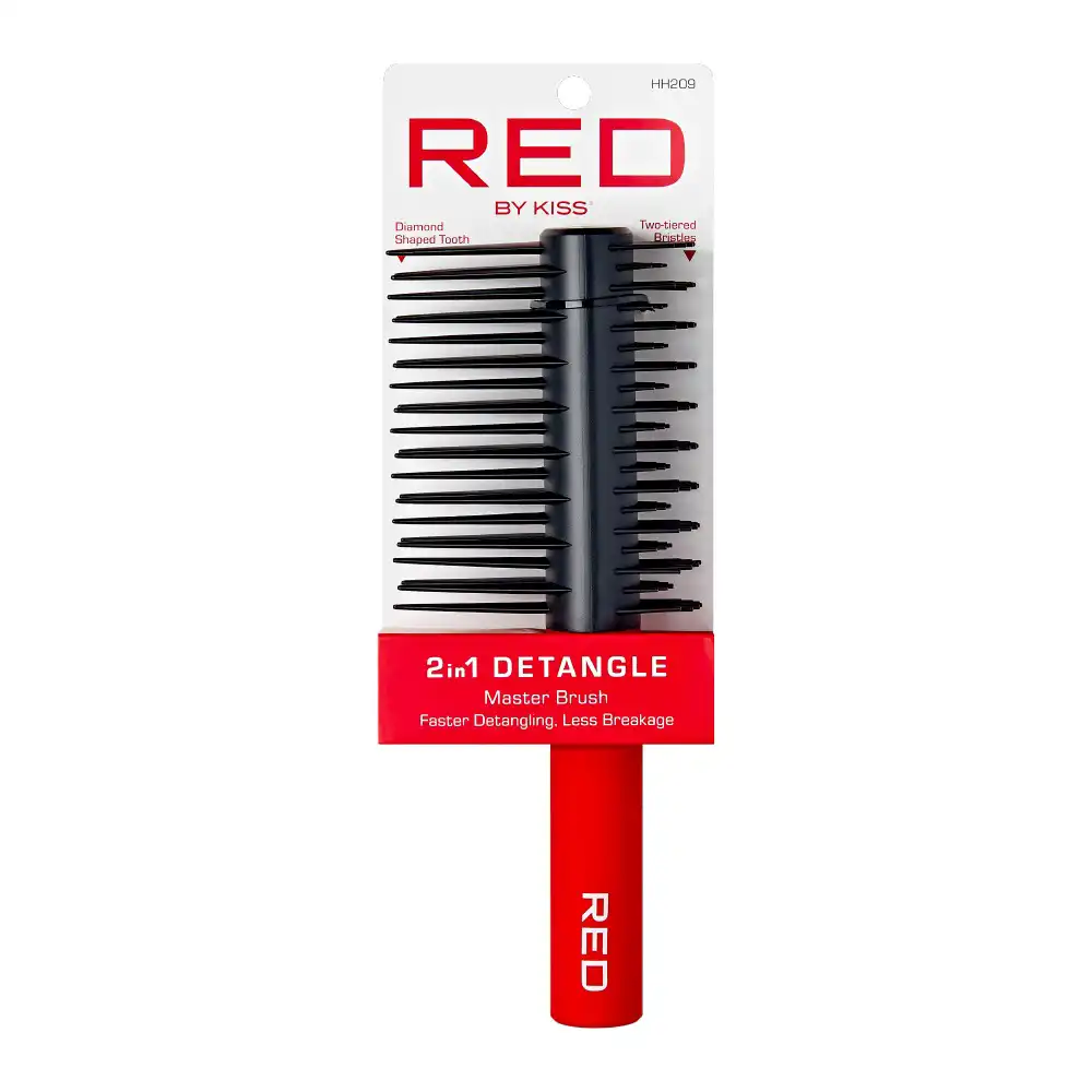 Red By Kiss 2-in-1 Detangle Master Brush