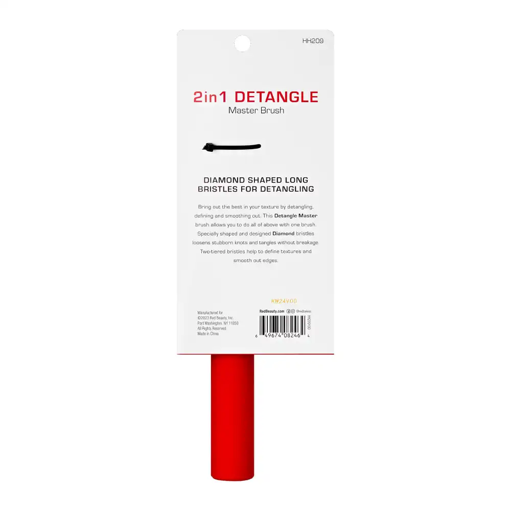 Red By Kiss 2-in-1 Detangle Master Brush - Image 4