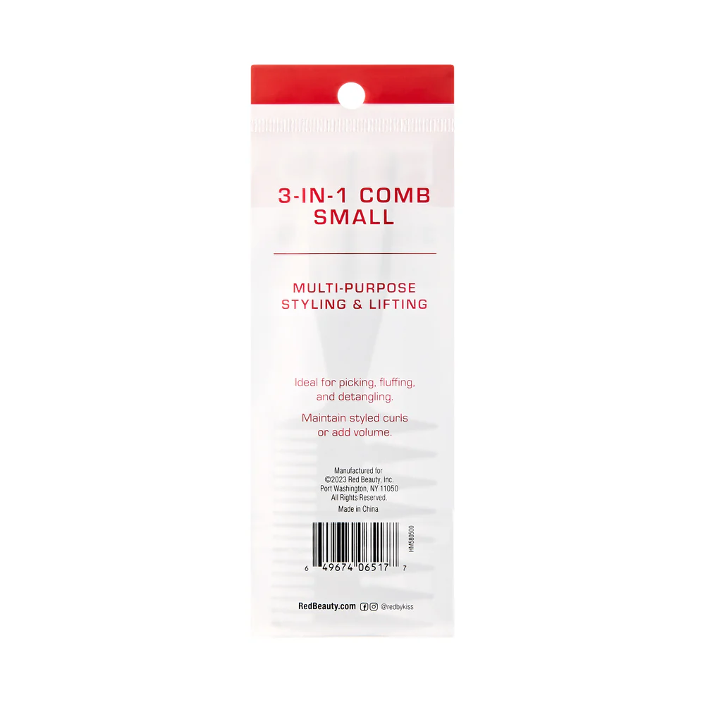 Red By Kiss 3-in-1 Comb - Image 2