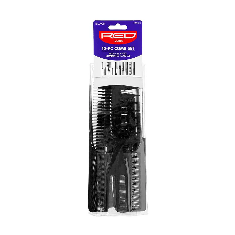 Red By Kiss Comb Set (10pcs)
