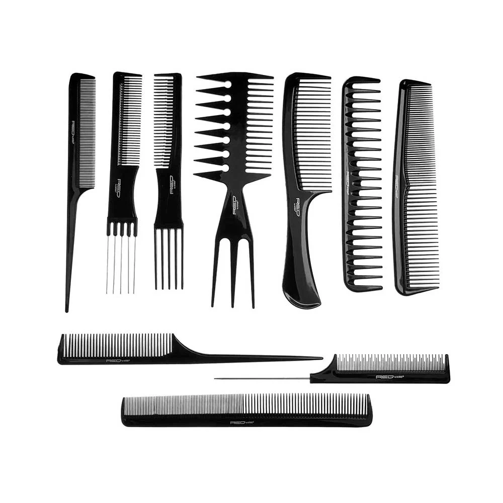 Red By Kiss Comb Set (10pcs) - Image 3