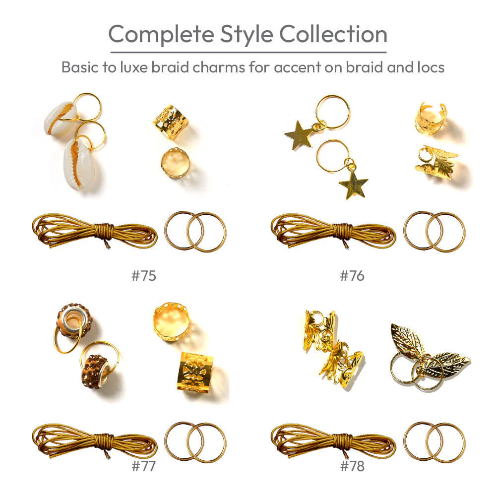 Red By Kiss  Complete Style Braid Charm Set - Image 3