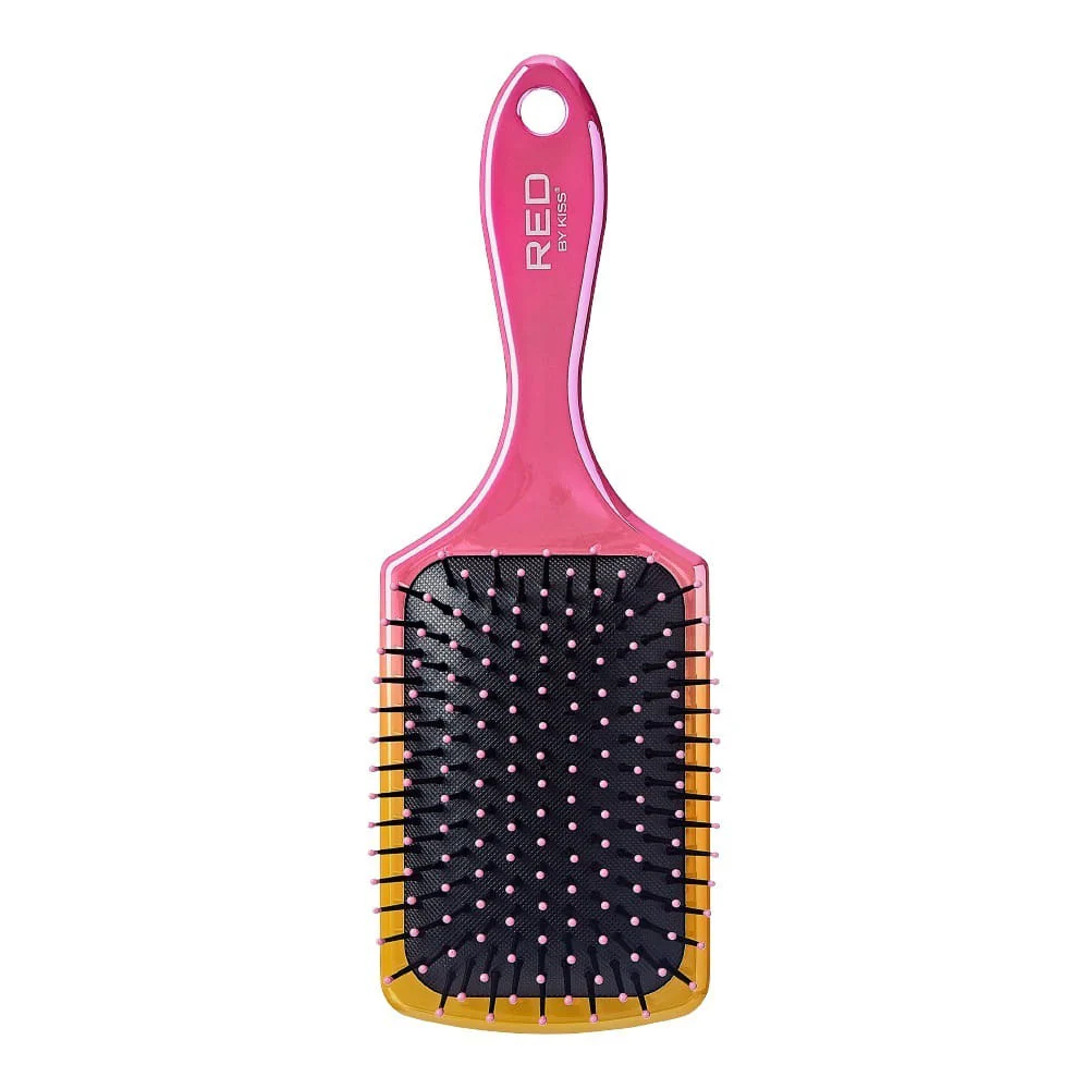Red By Kiss Crystal Charcoal Brush – Square  Charcoal Infused Brush