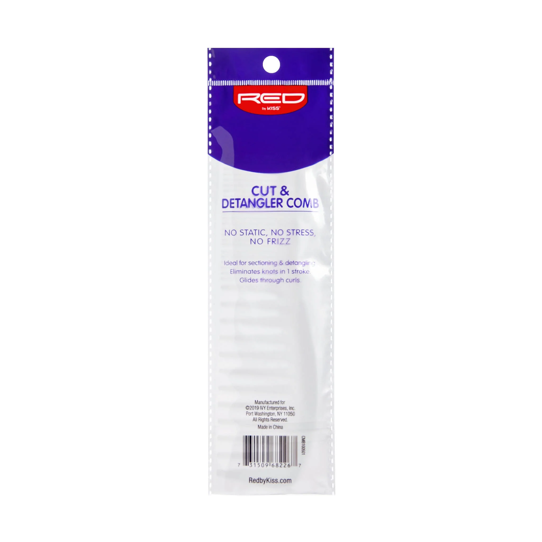 Red By Kiss Cut & Detangler Comb - Image 4