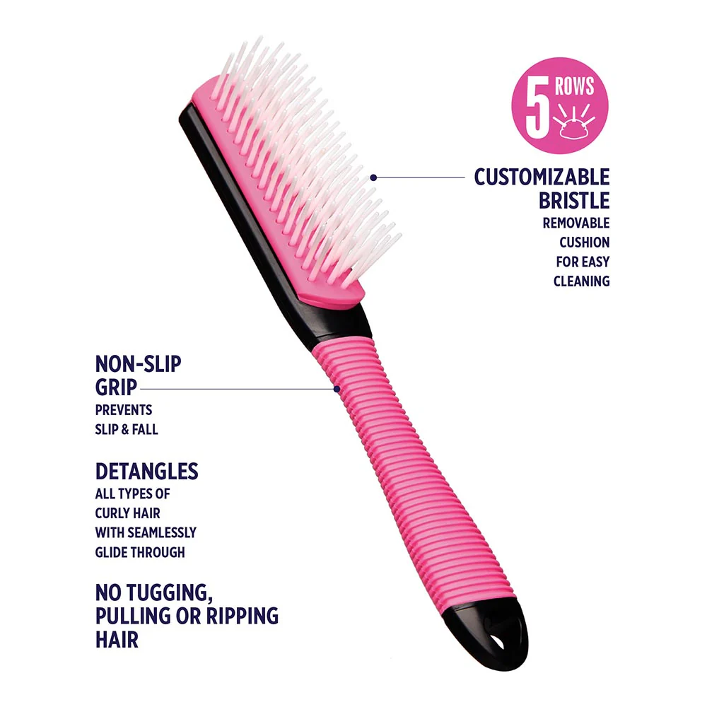 Red By Kiss Detangling Non-Slip Brush - Image 2