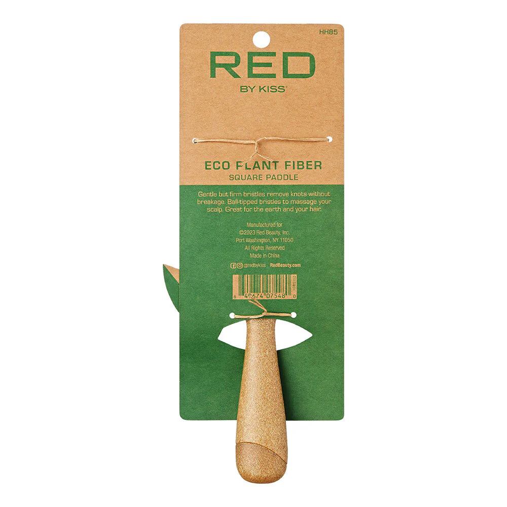 Red By Kiss Eco Plant Fiber Square Paddle Brush - Image 7