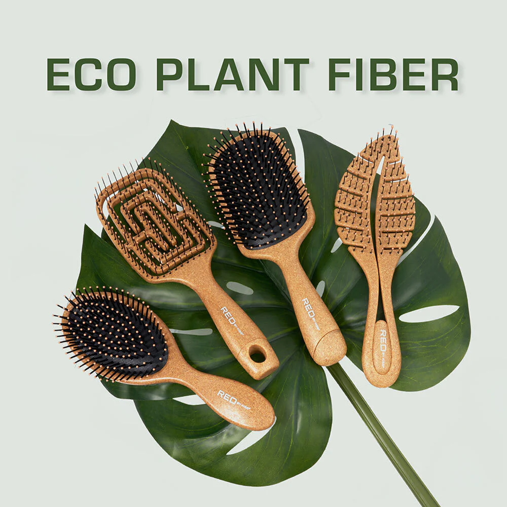 Red By Kiss Eco Plant Fiber Square Vent Brush - Image 2