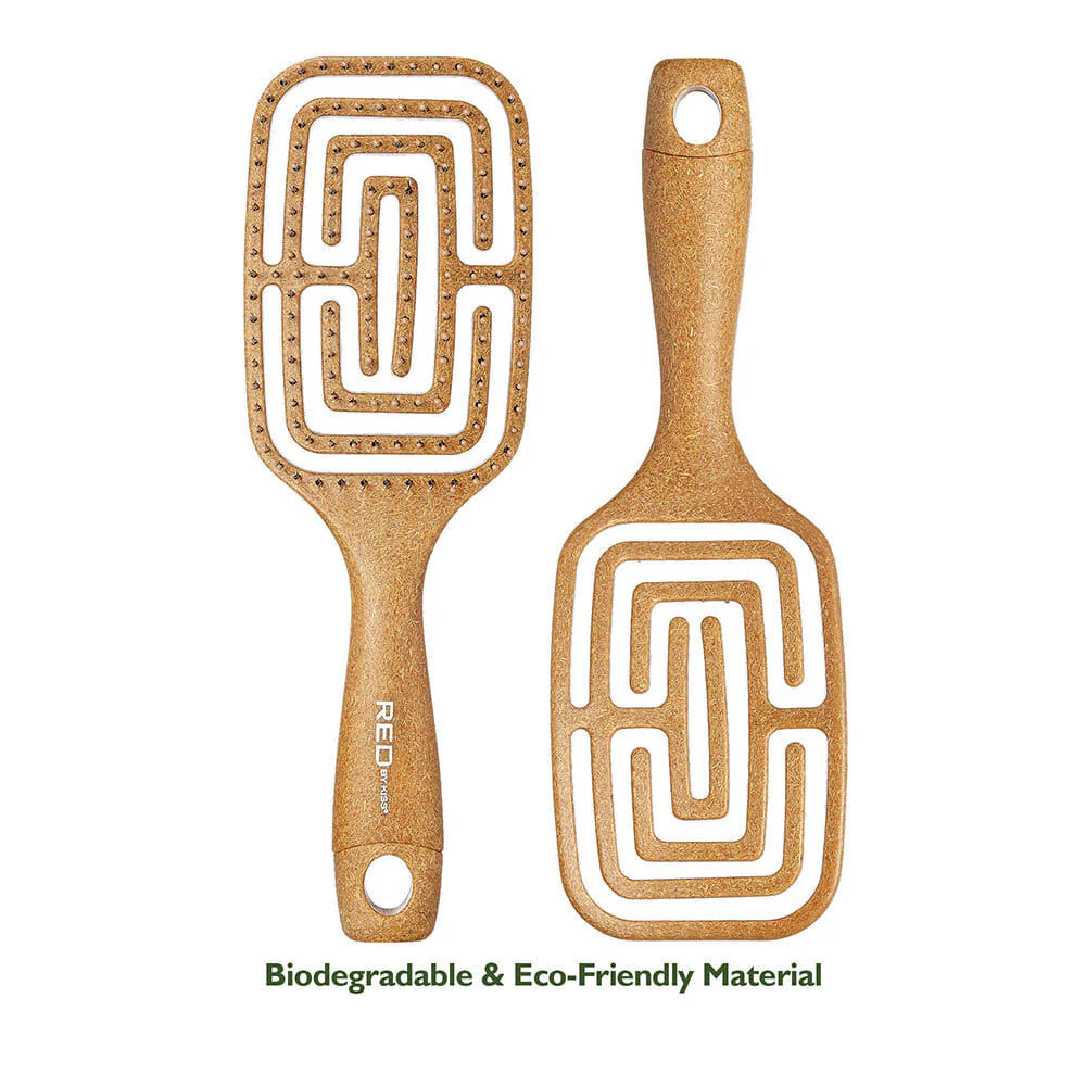 Red By Kiss Eco Plant Fiber Square Vent Brush - Image 3
