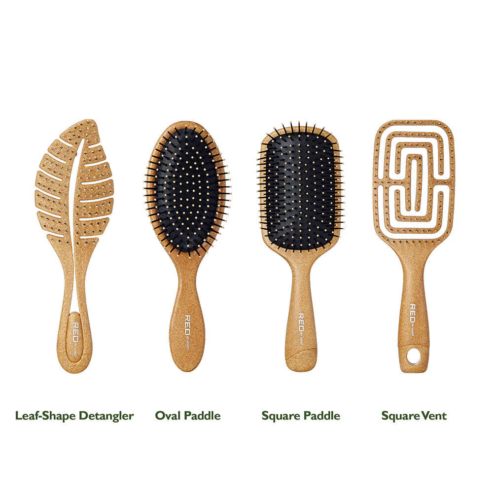 Red By Kiss Eco Plant Fiber Square Vent Brush - Image 4