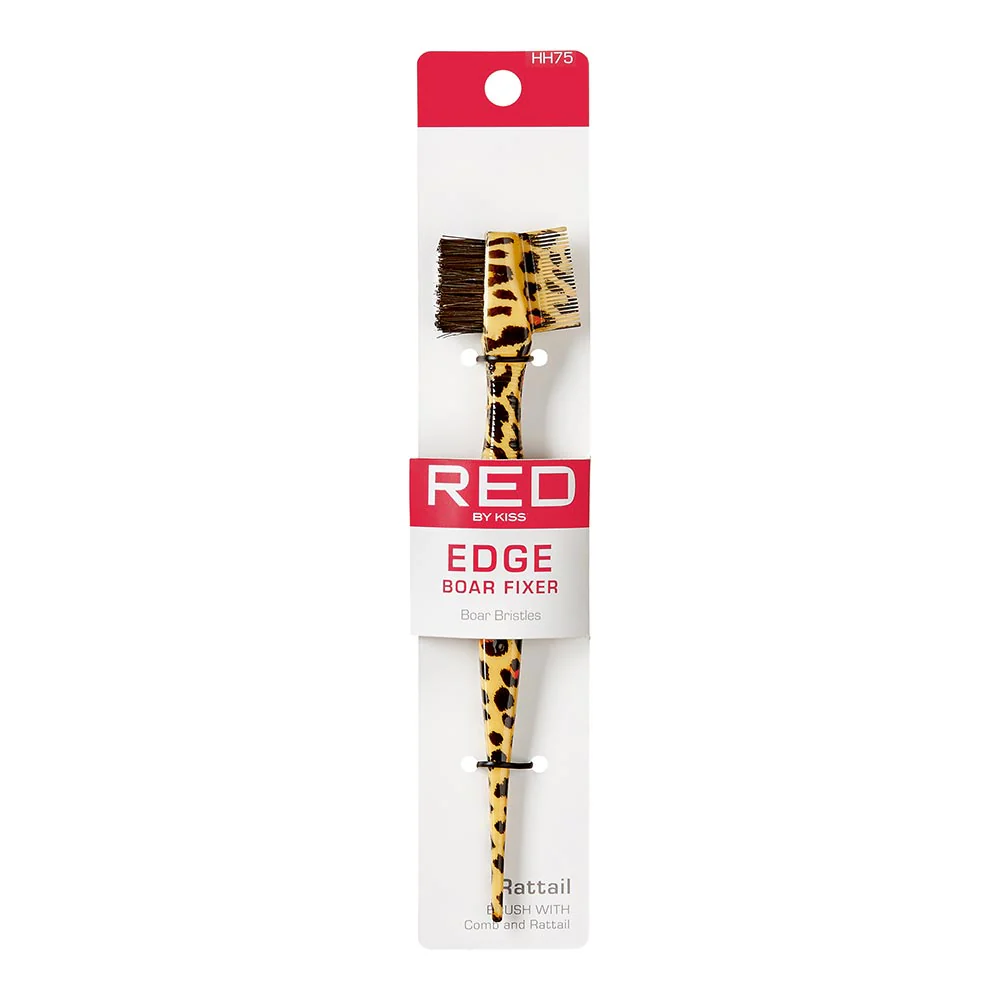Red By Kiss Edge Boar Brush and Comb