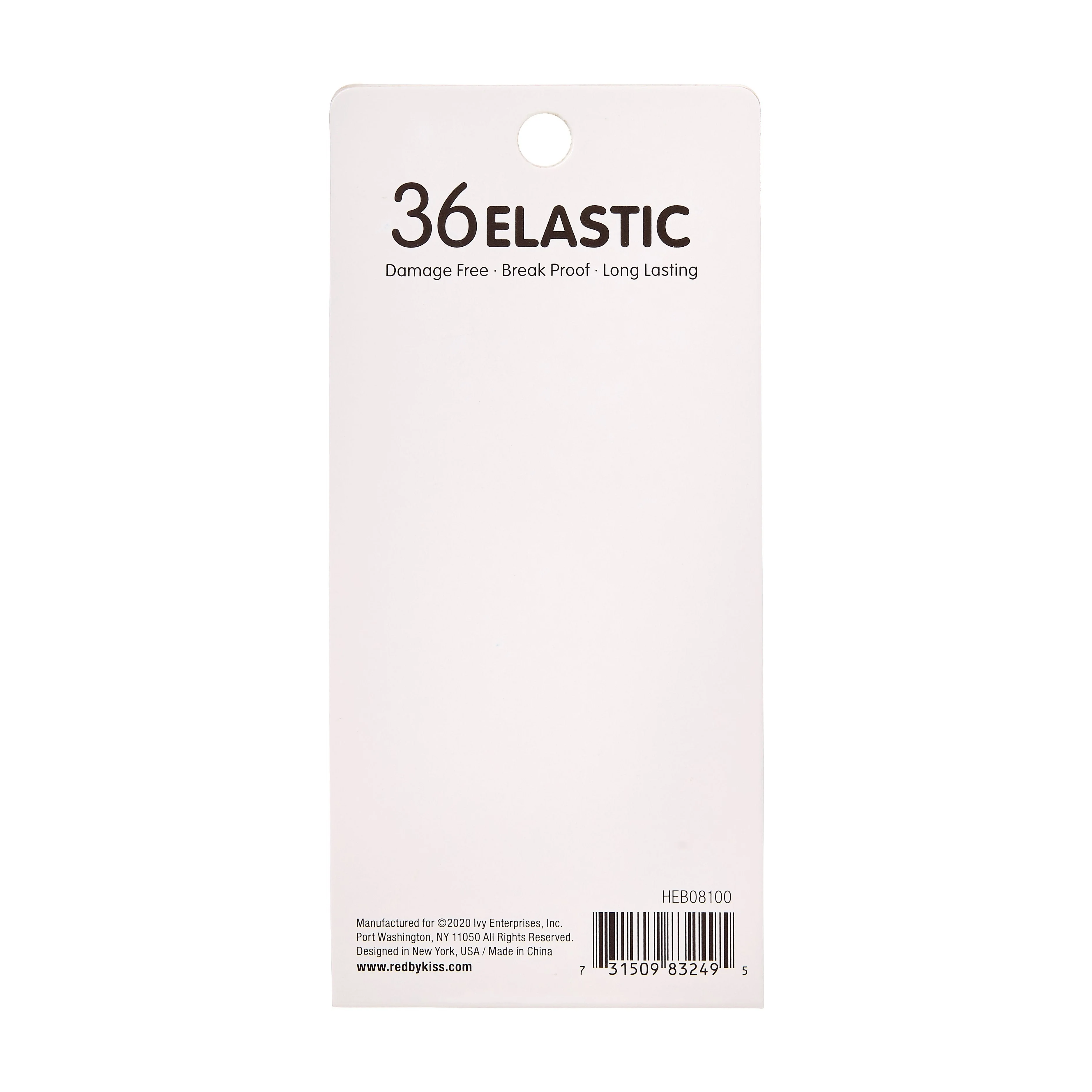 Red By Kiss Elastic Band 2mm & 1 1/2″ (36pcs) - Image 2
