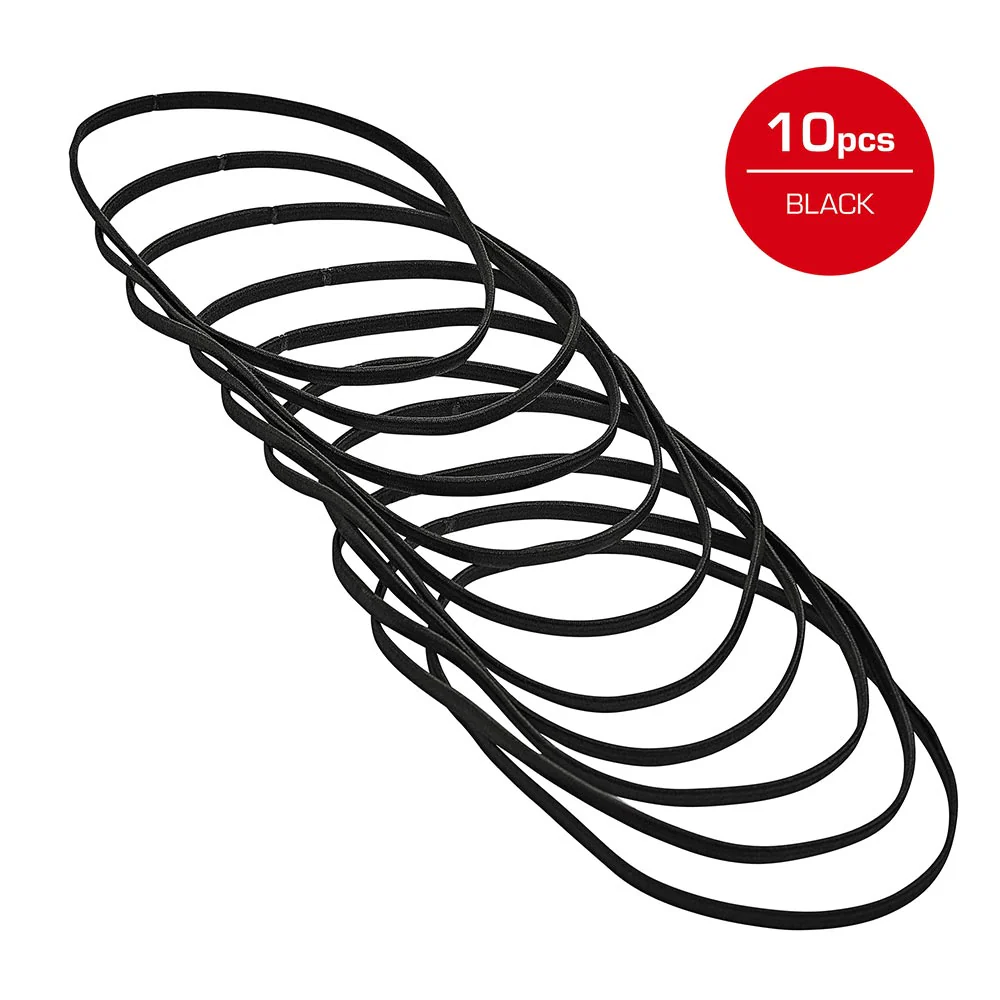 Red By Kiss Elastic Sport Headband (10pcs) 5mm - Image 2