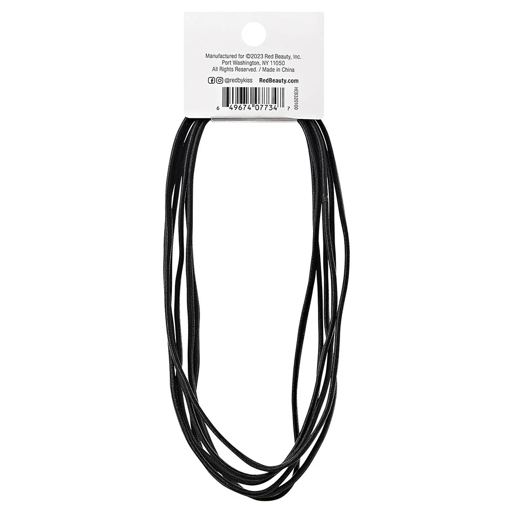 Red By Kiss Elastic Sport Headband (10pcs) 5mm - Image 4