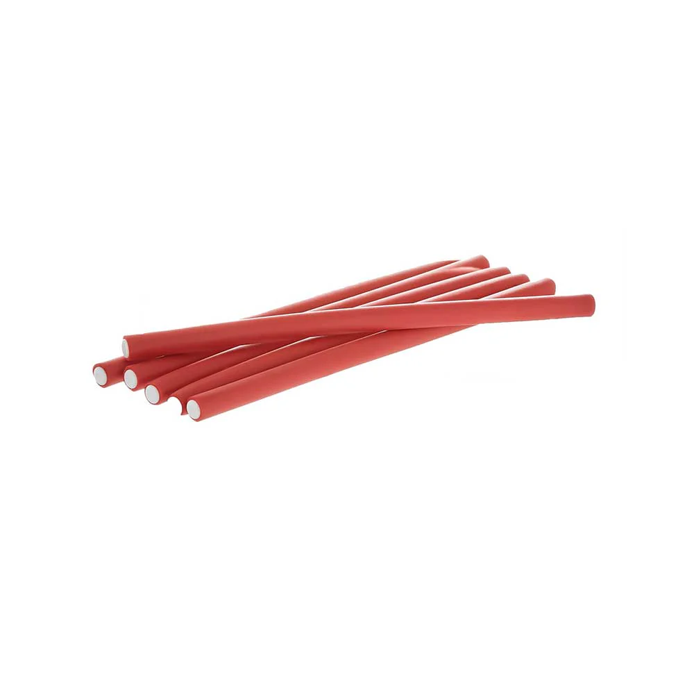 Red By Kiss Flexi Rods 10″ Length RED - Image 4