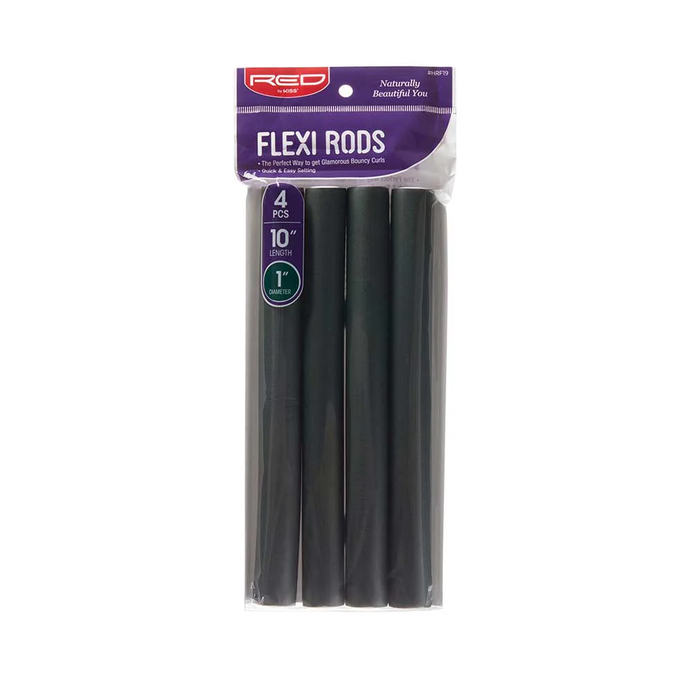 Red By Kiss Flexi Rods 10″ Length Dark green