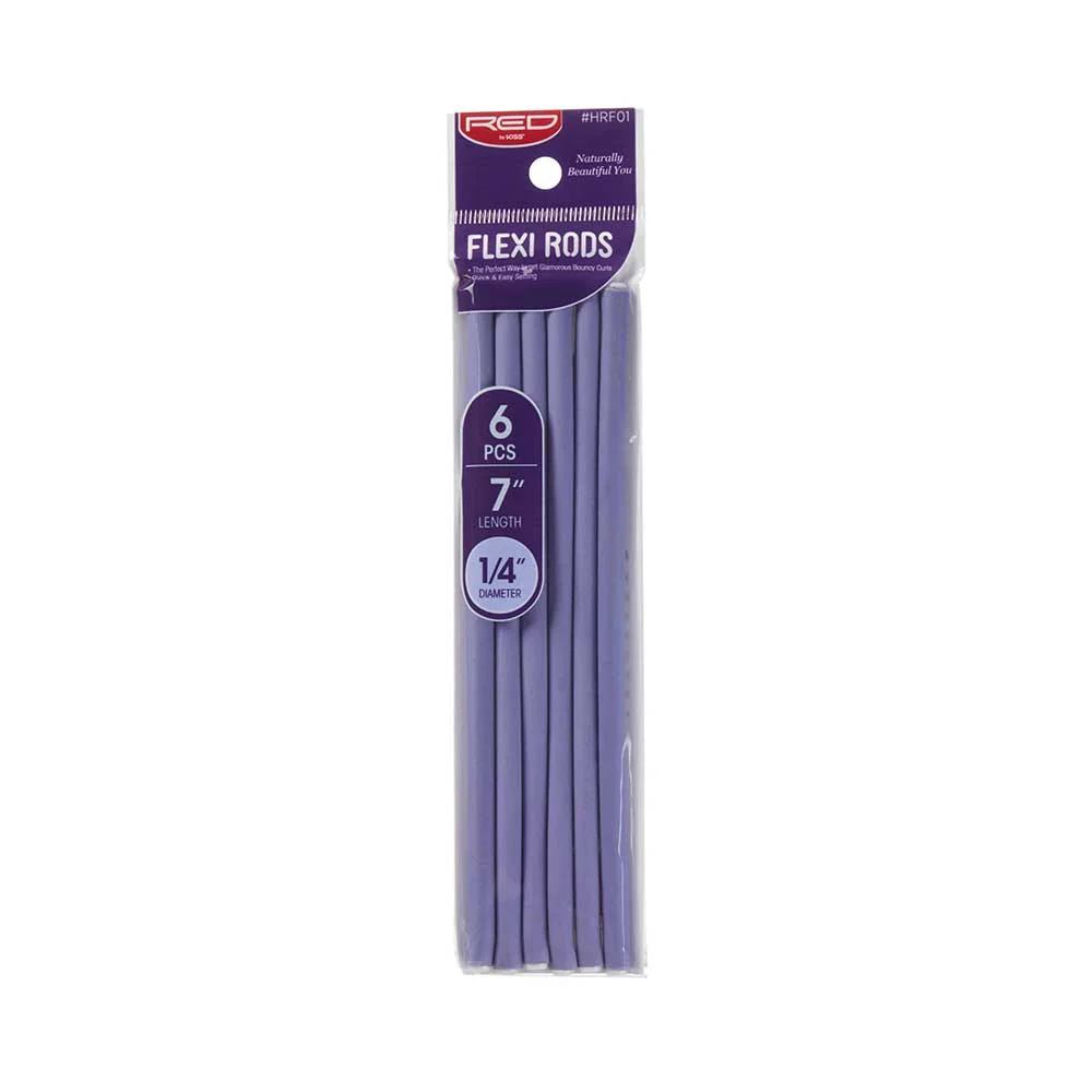 Red By Kiss Flexi Rods 7″ Length (6pcs) Lavender