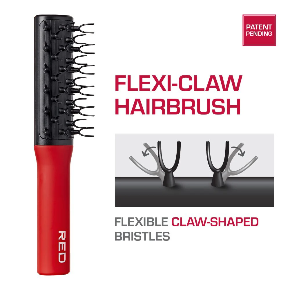 Red By Kiss Flexiclaw Hair Brush - Image 2