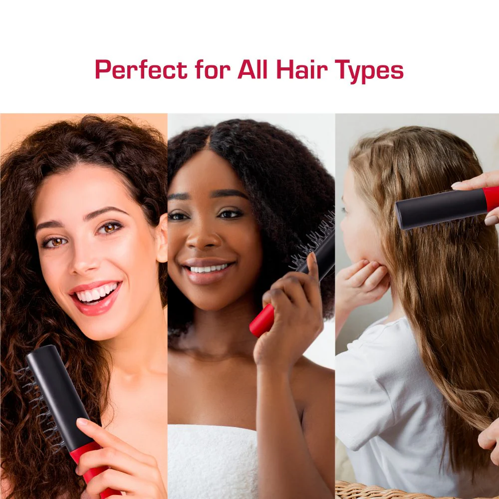 Red By Kiss Flexiclaw Hair Brush - Image 3