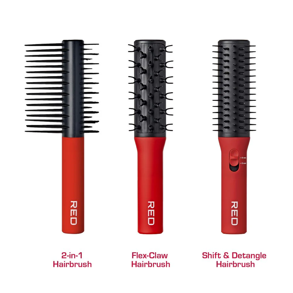 Red By Kiss Flexiclaw Hair Brush - Image 5