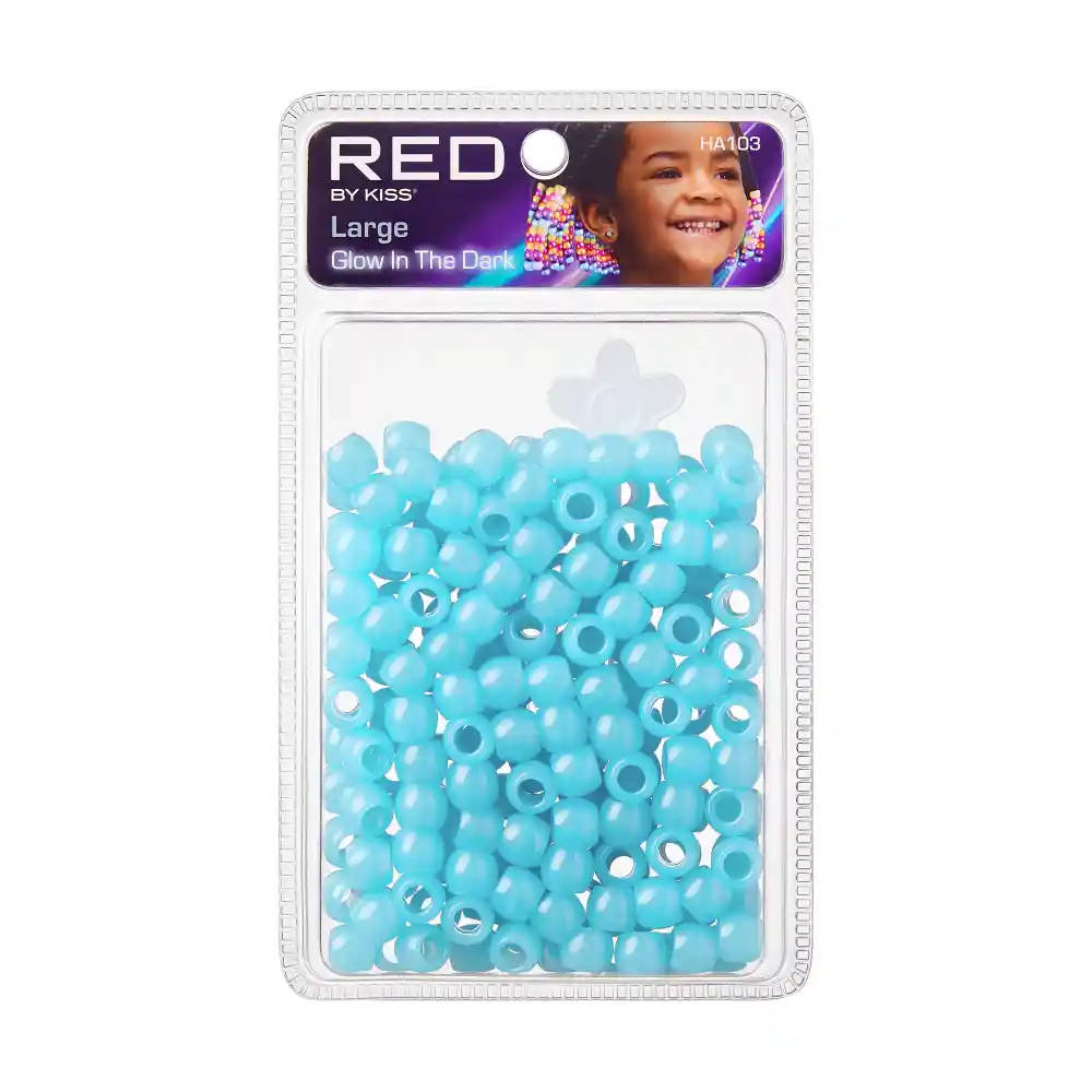 Red By Kiss Glow In The Dark Hair Beads - Image 11