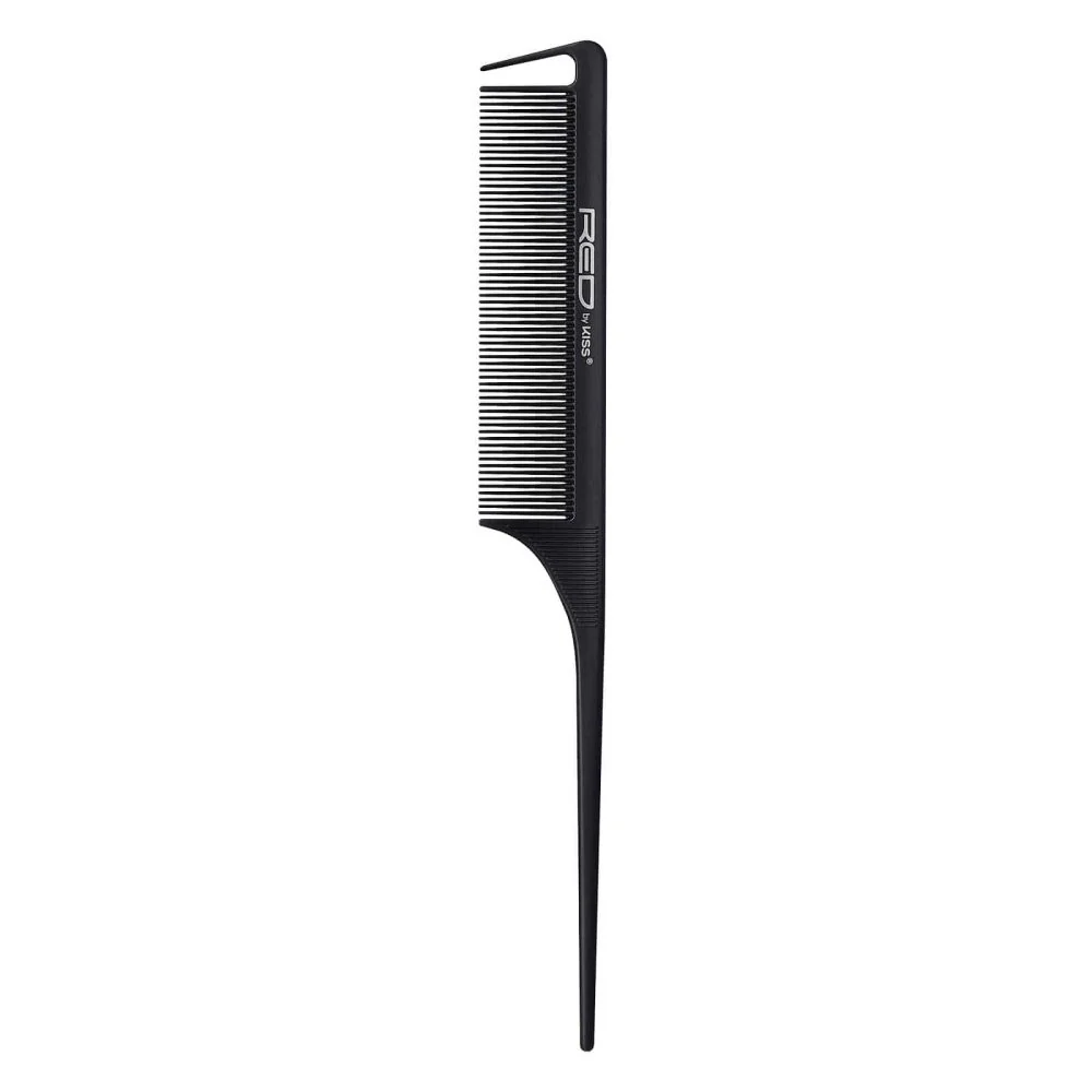 Red By Kiss Heat Resistant Parting Rat Tail Comb - Image 2