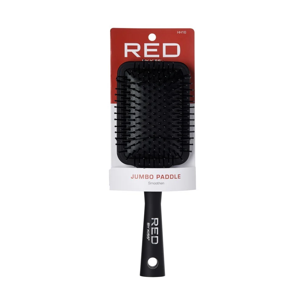 Red By Kiss Jumbo Paddle Brush For Thick, Curly or Straight Hair