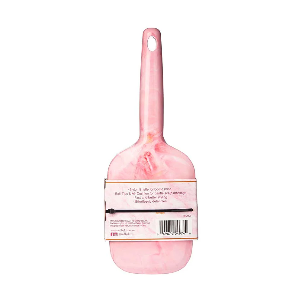 Red By Kiss Marblous Paddle Square Brush For Great Hair Day, Everyday - Image 2