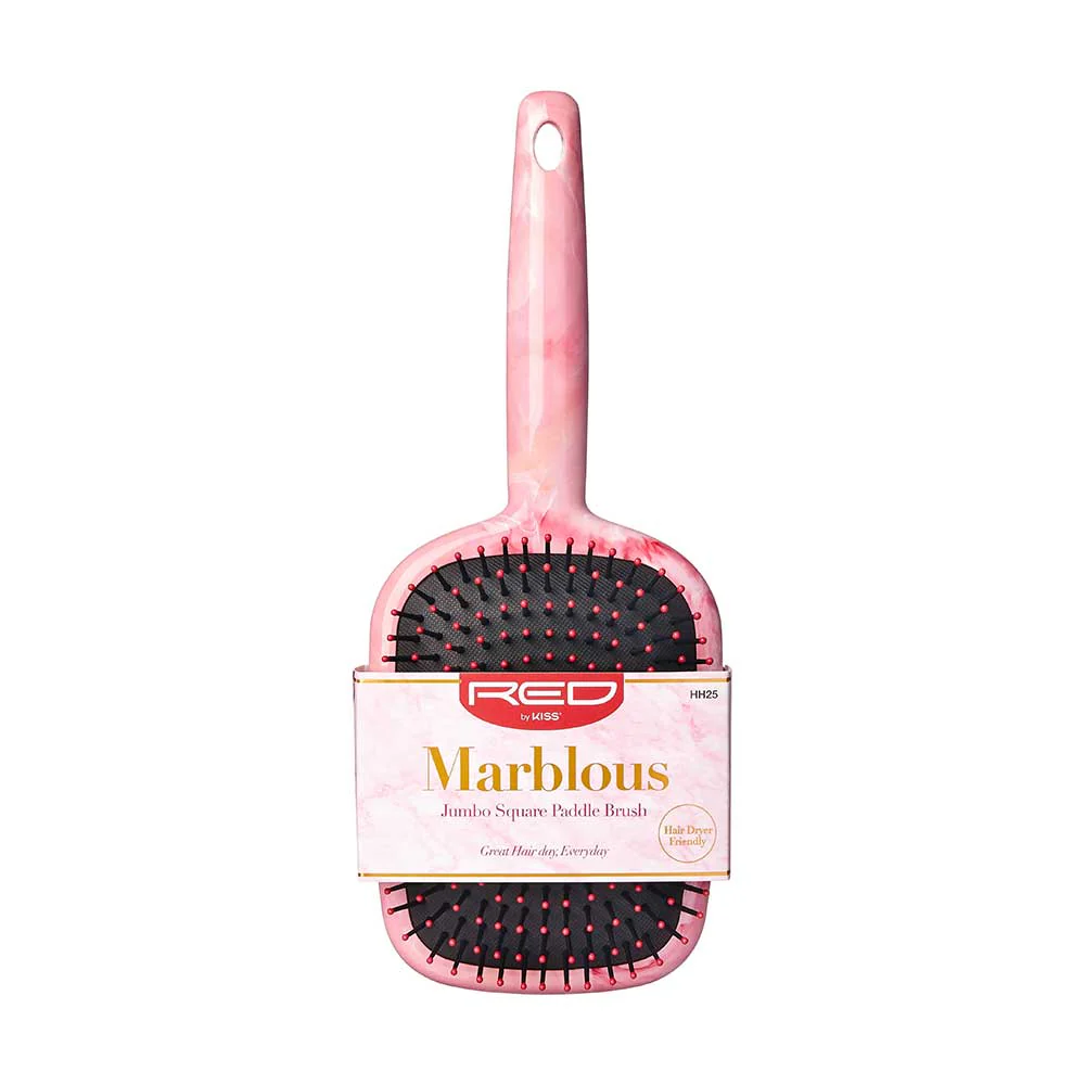 Red By Kiss Marblous Paddle Jumbo Brush For Great Hair Day, Everyday!