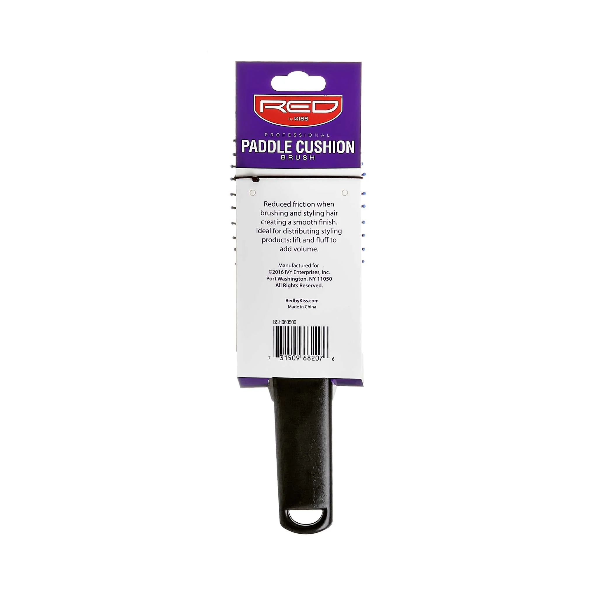 Red By Kiss Paddle Cushion Brush  Volume and Lift - Image 6