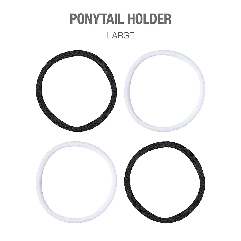 Red By Kiss Ponytail Holder Black&White LARGE - Image 5