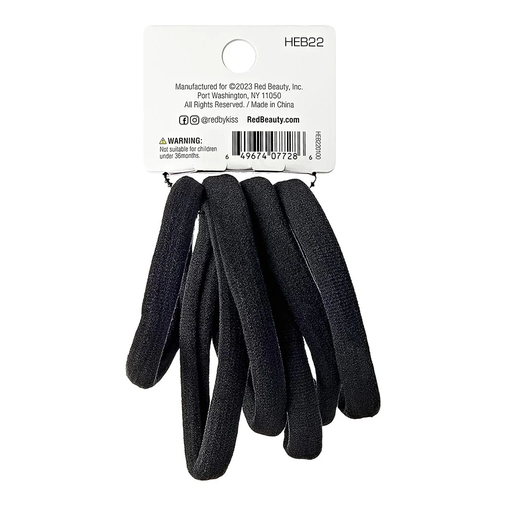 Red By Kiss Ponytail Holder Medium black - Image 4