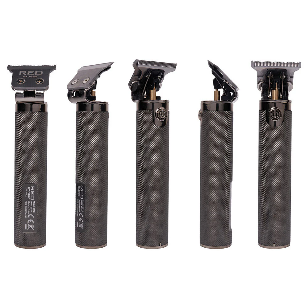 Red By Kiss Cordless Precision Blade Trimmer Cool Gray - Image 3